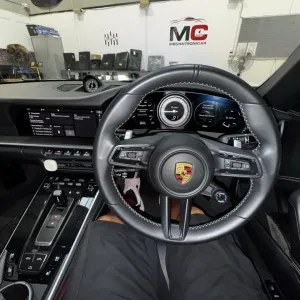 Porsche 911 sound system upgrade