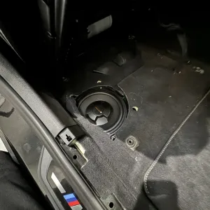 BMW M5 Competition Match Subwoofer